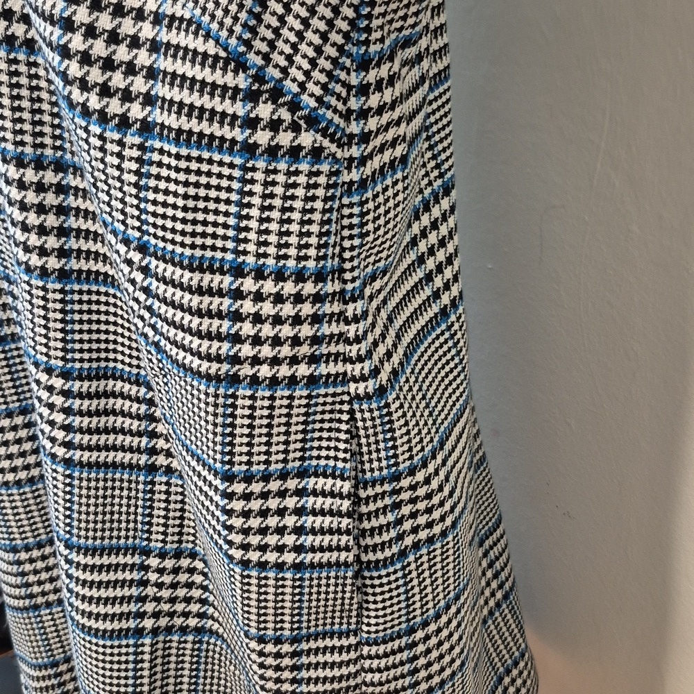 J. Jill Long Plaid Duster Plaid Jacket w Pockets Sz M Petite - Picture 12 of 15